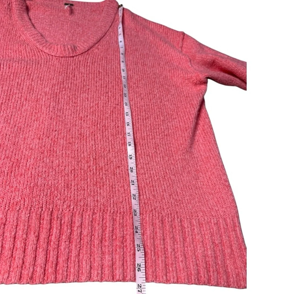 Free People Brookside Sweater in Pink Lightning size XS